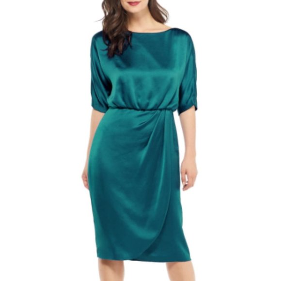 Maggy London Dresses & Skirts - Maggy London Draped Blouson Dress